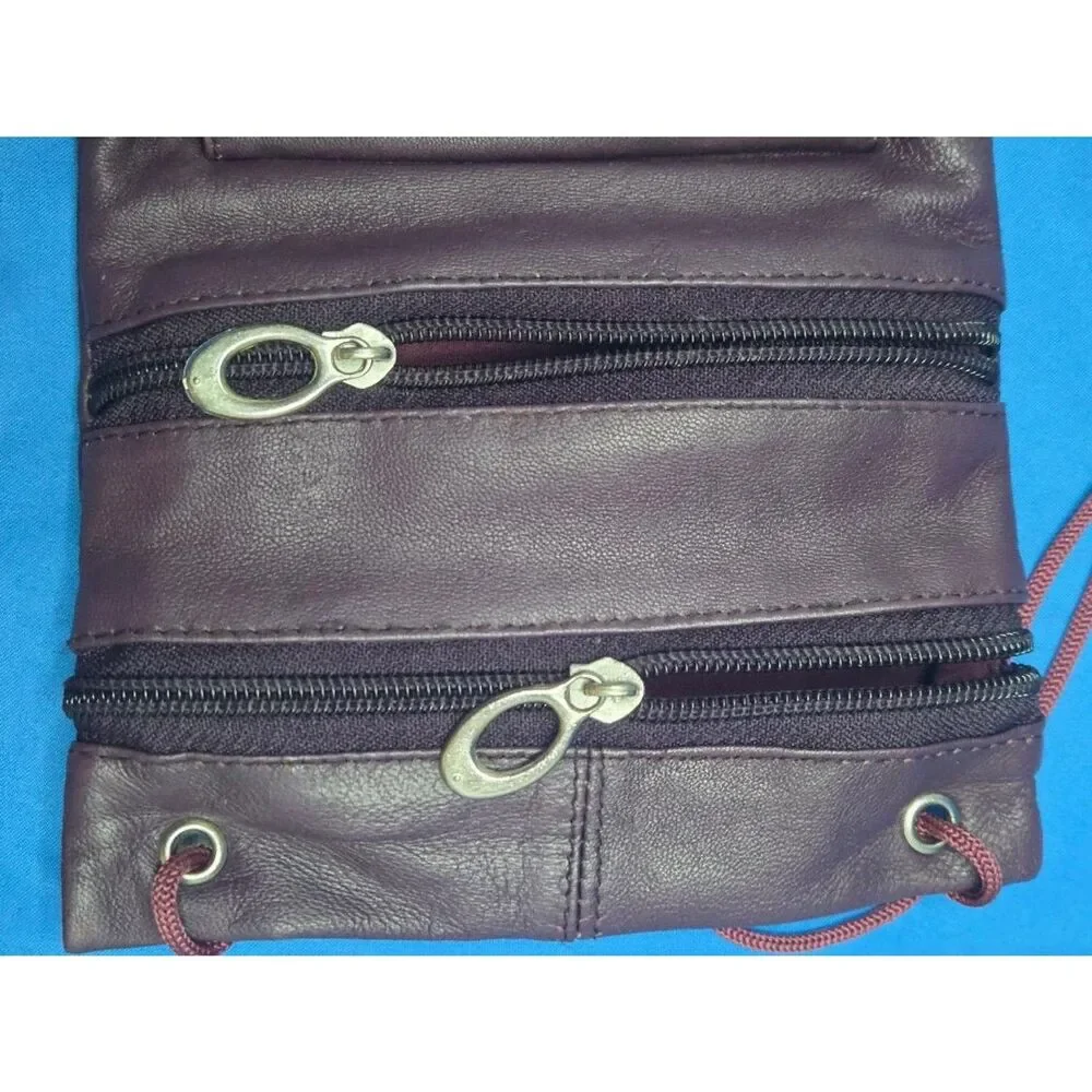 Unbranded leather passport